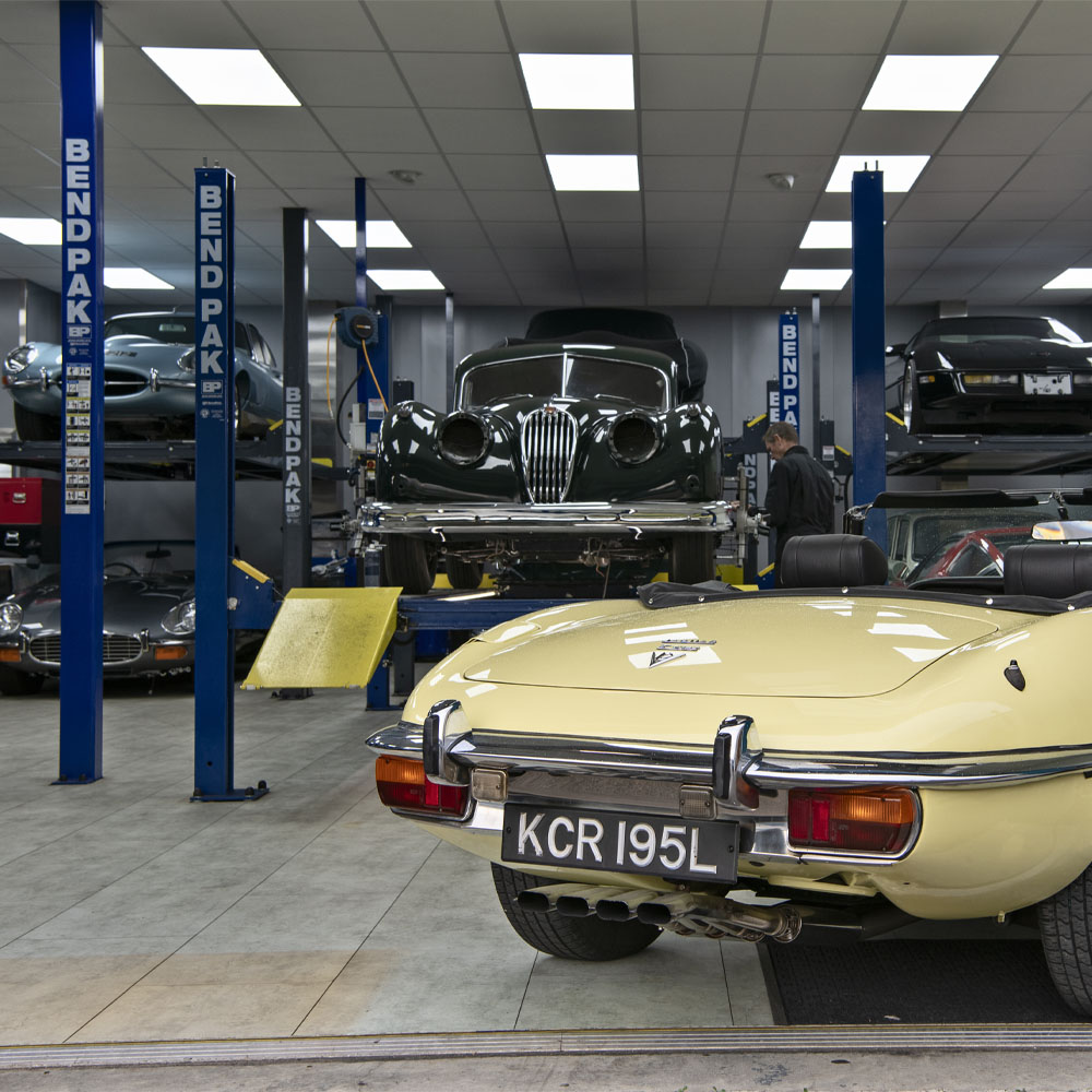 Classic car restoration and servicing in Kent